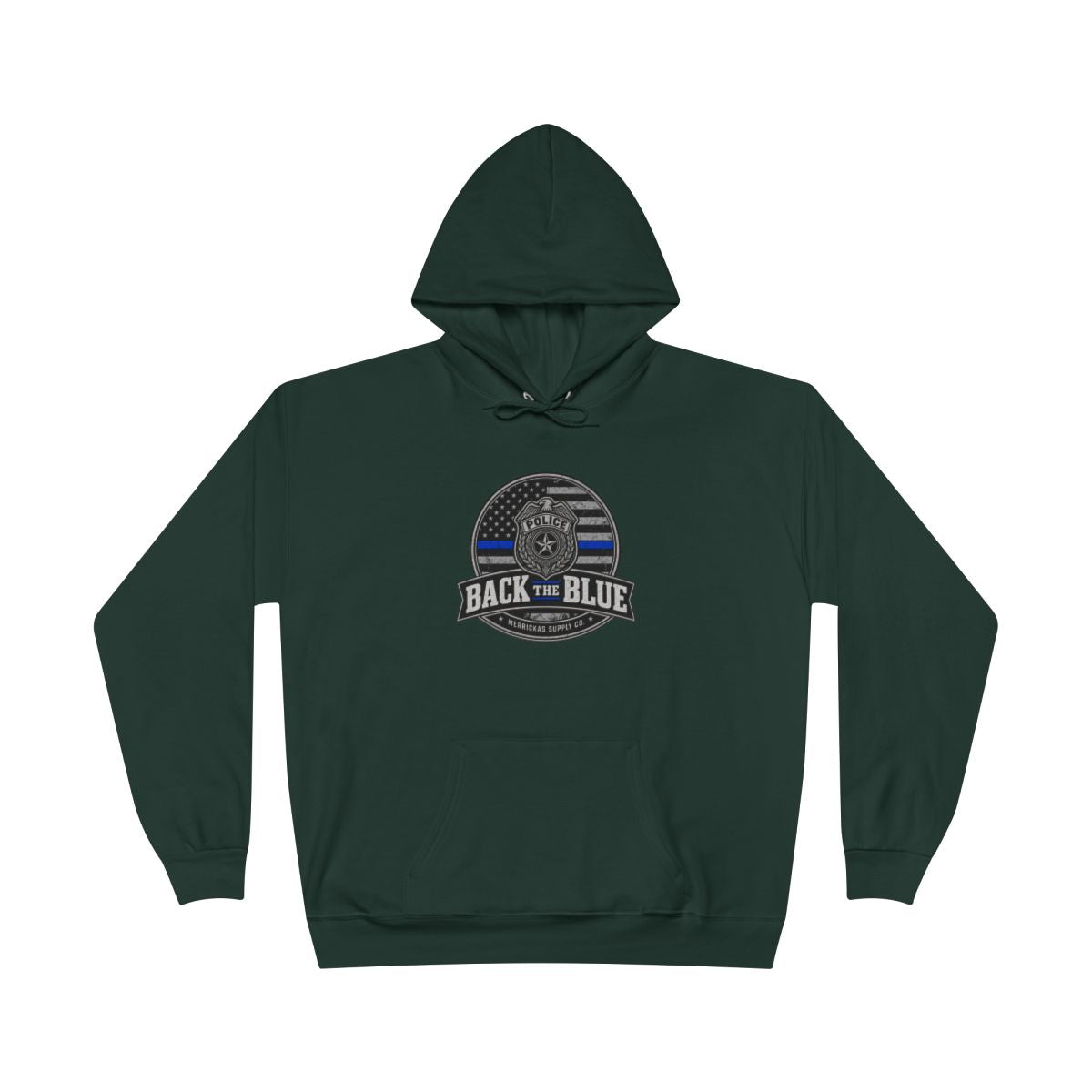 Back The Blue Blackout Hoodie