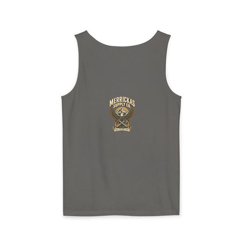 Back The Blue Garment-Dyed Tank
