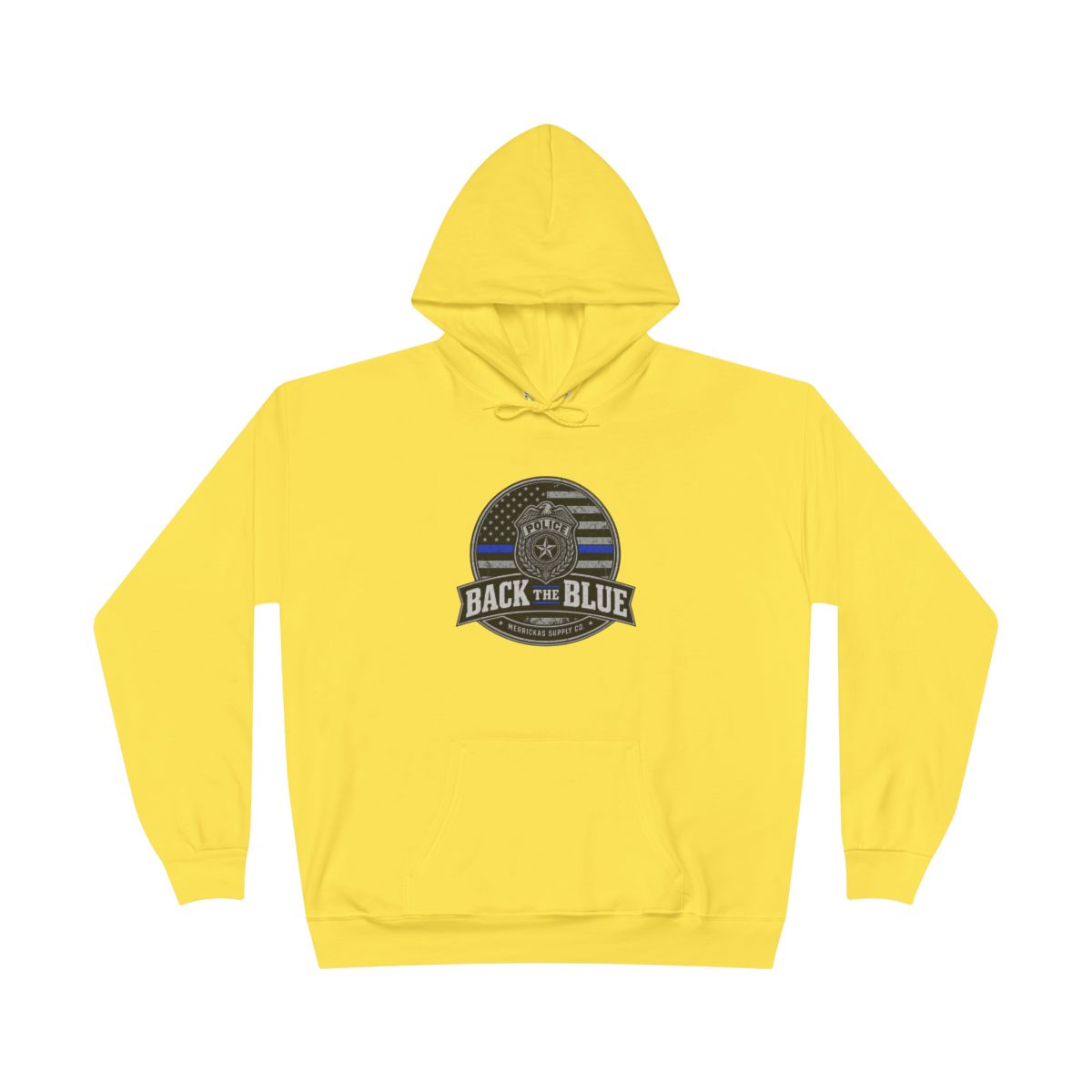 Back The Blue Hoodie