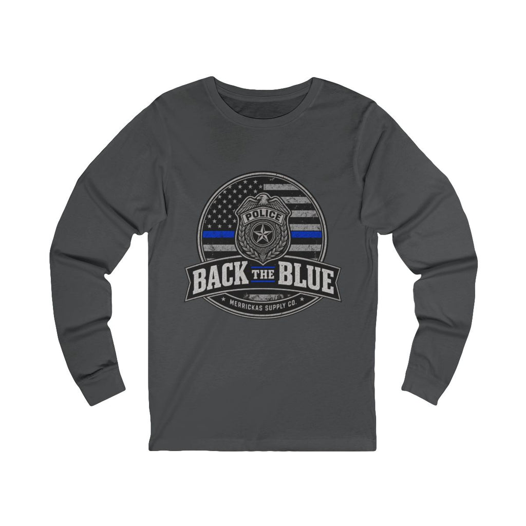 Back The Blue Long Sleeve Tee