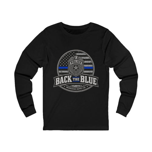 Back The Blue Long Sleeve Tee