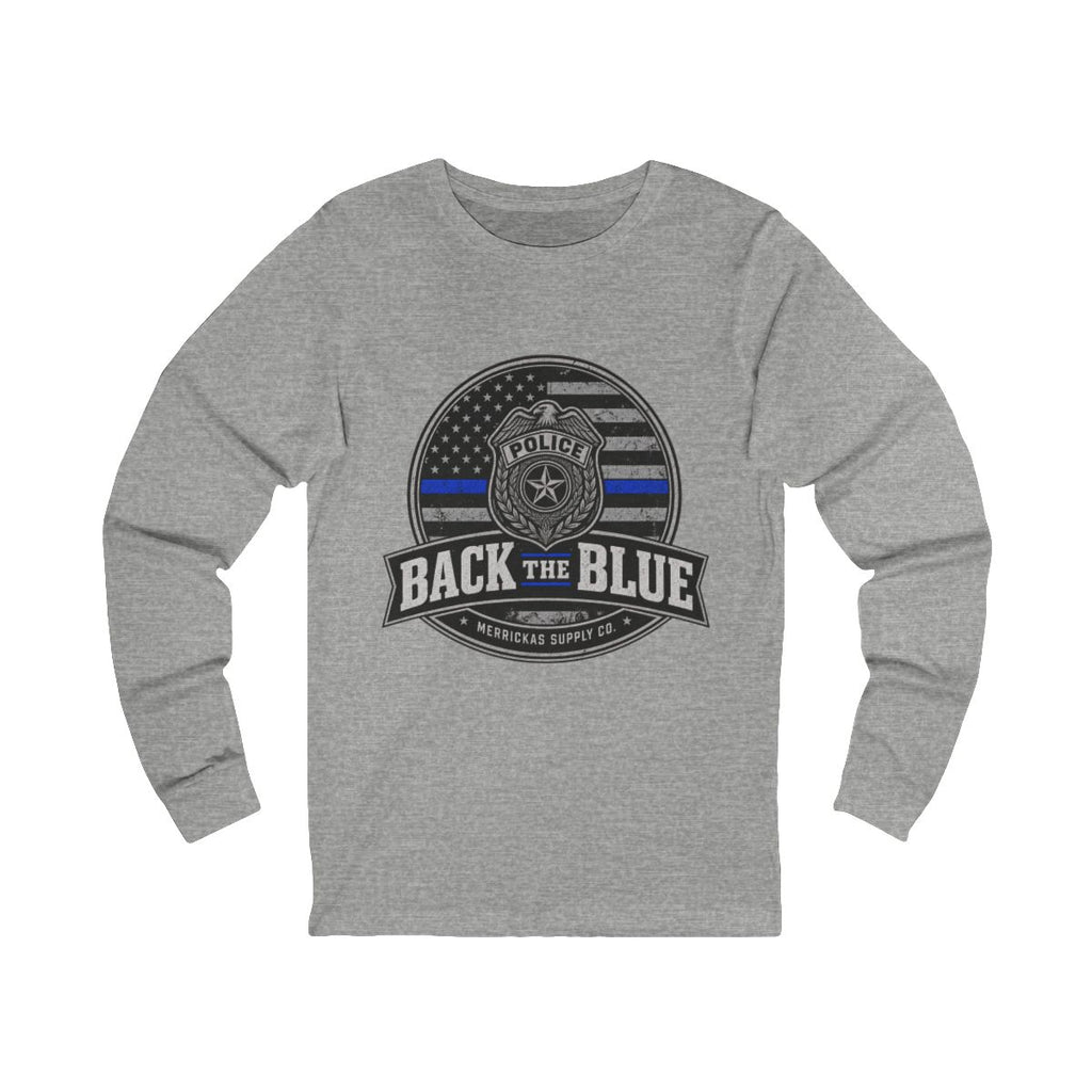 Back The Blue Long Sleeve Tee