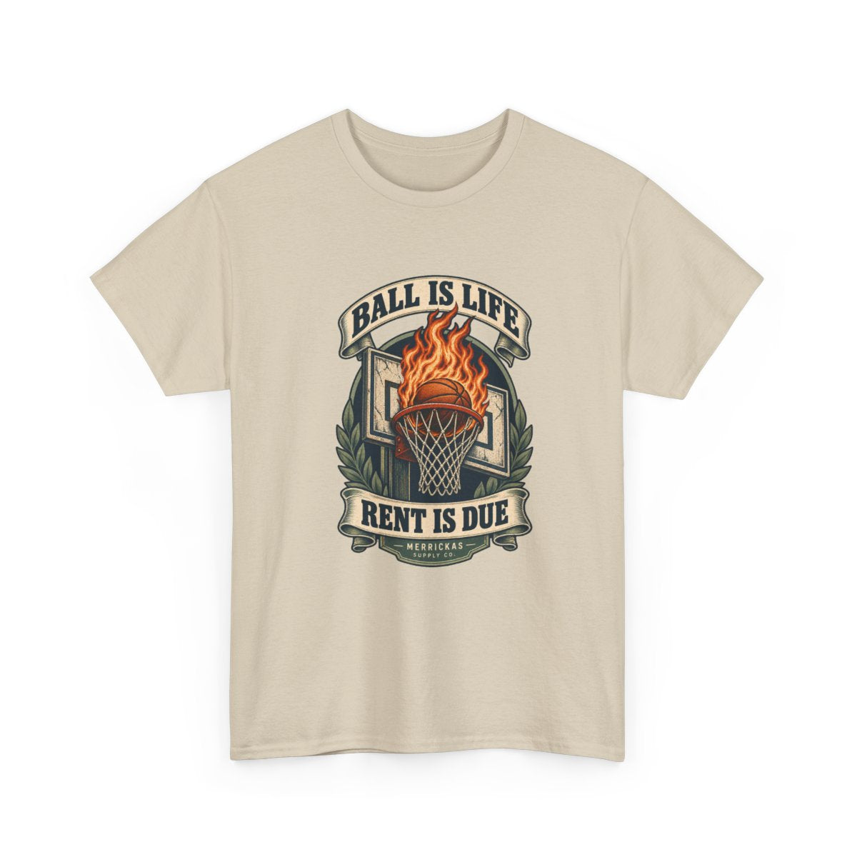 Ball Is Life Rent Is Due Classic Tee