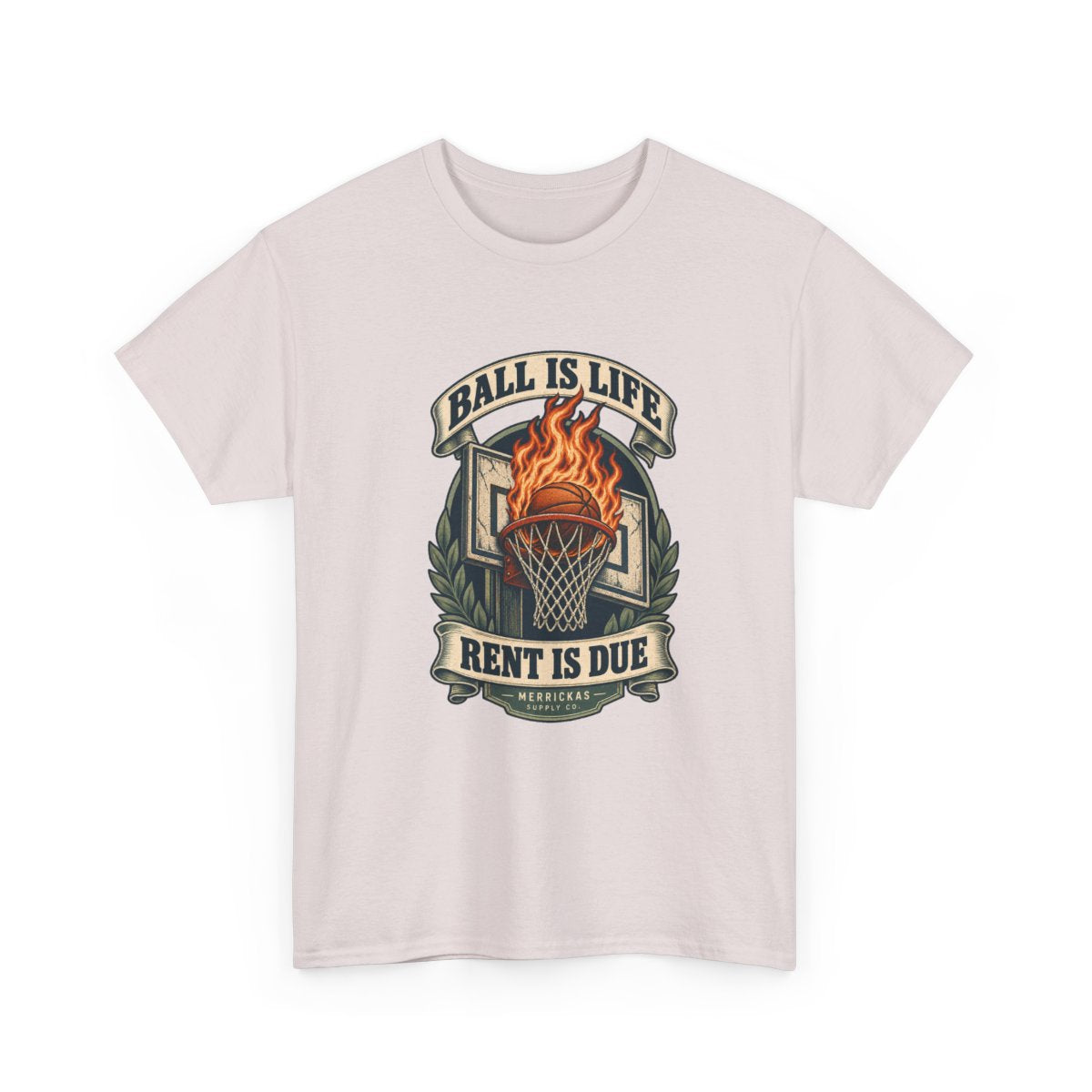Ball Is Life Rent Is Due Classic Tee