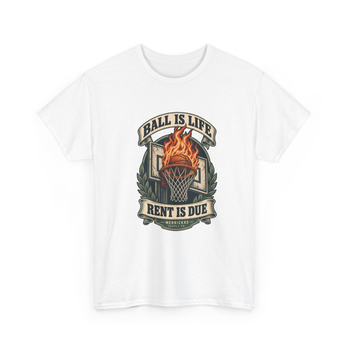 Ball Is Life Rent Is Due Classic Tee