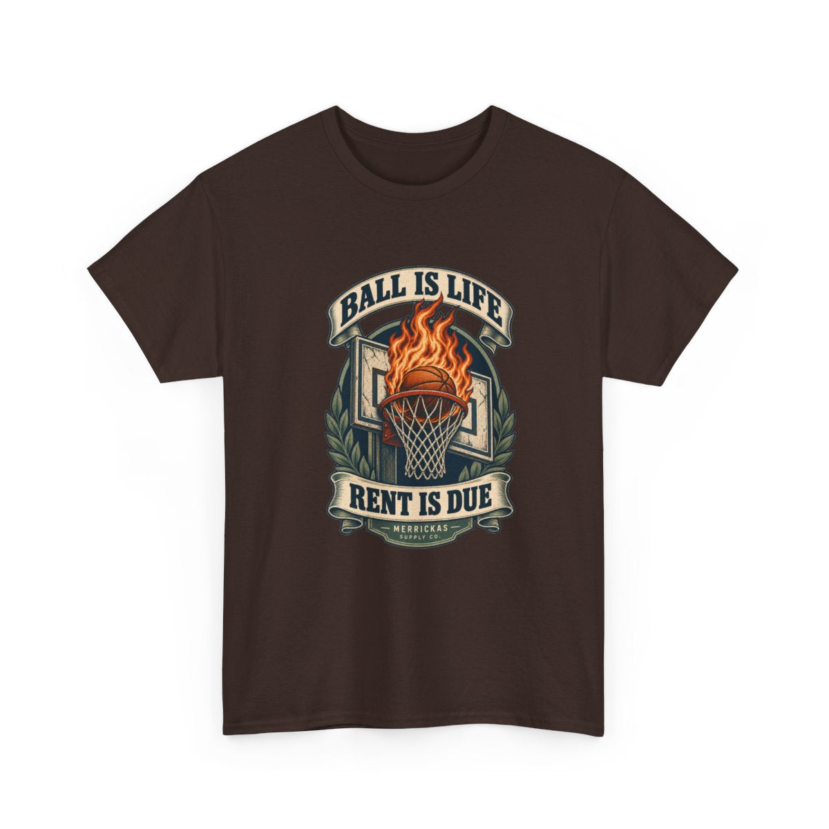 Ball Is Life Rent Is Due Classic Tee