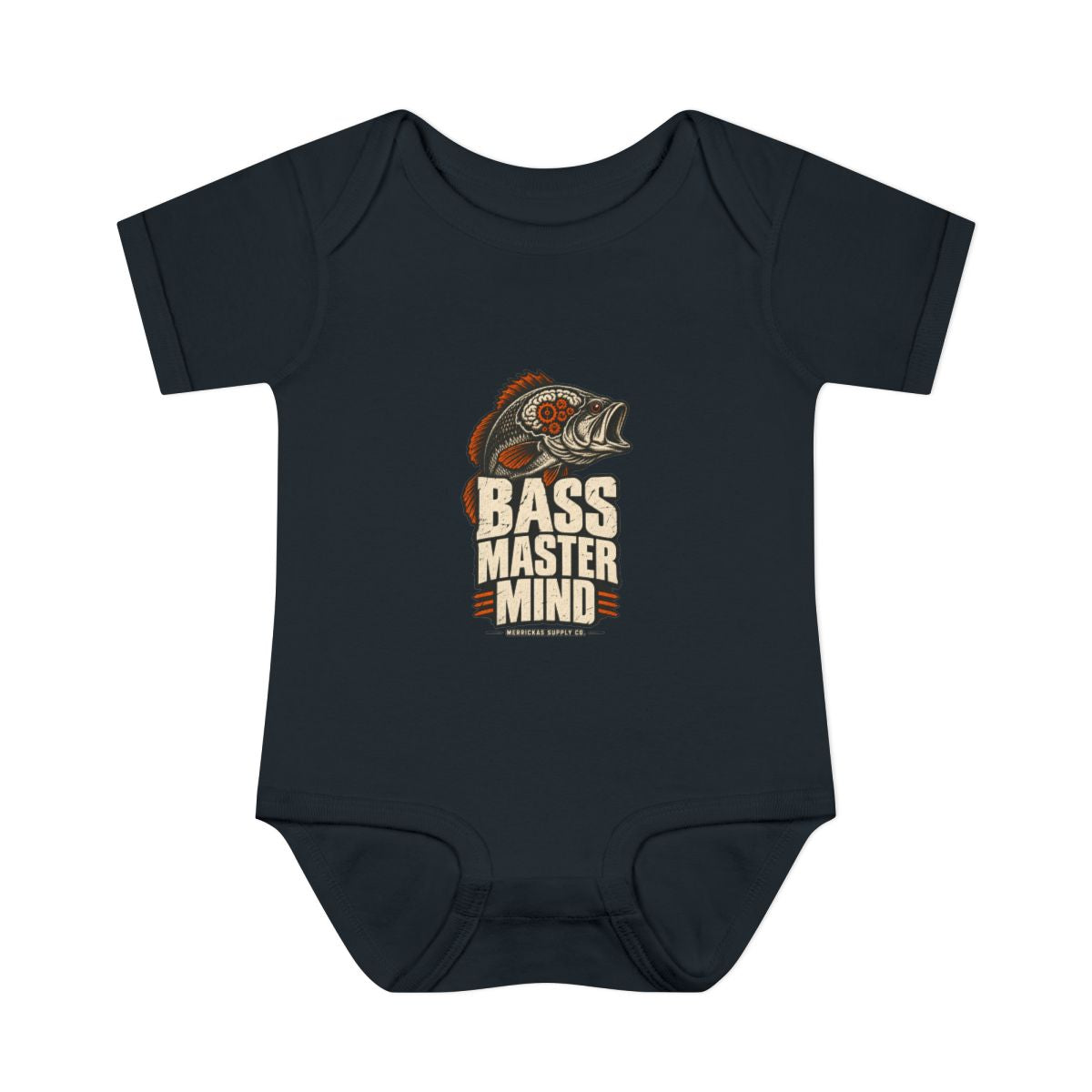 Bass Master Mind Baby Onesie