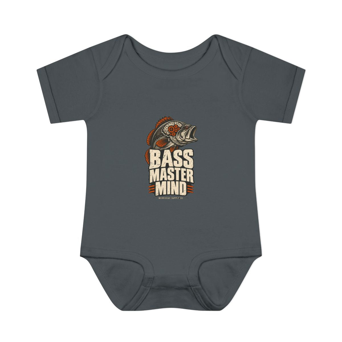 Bass Master Mind Baby Onesie