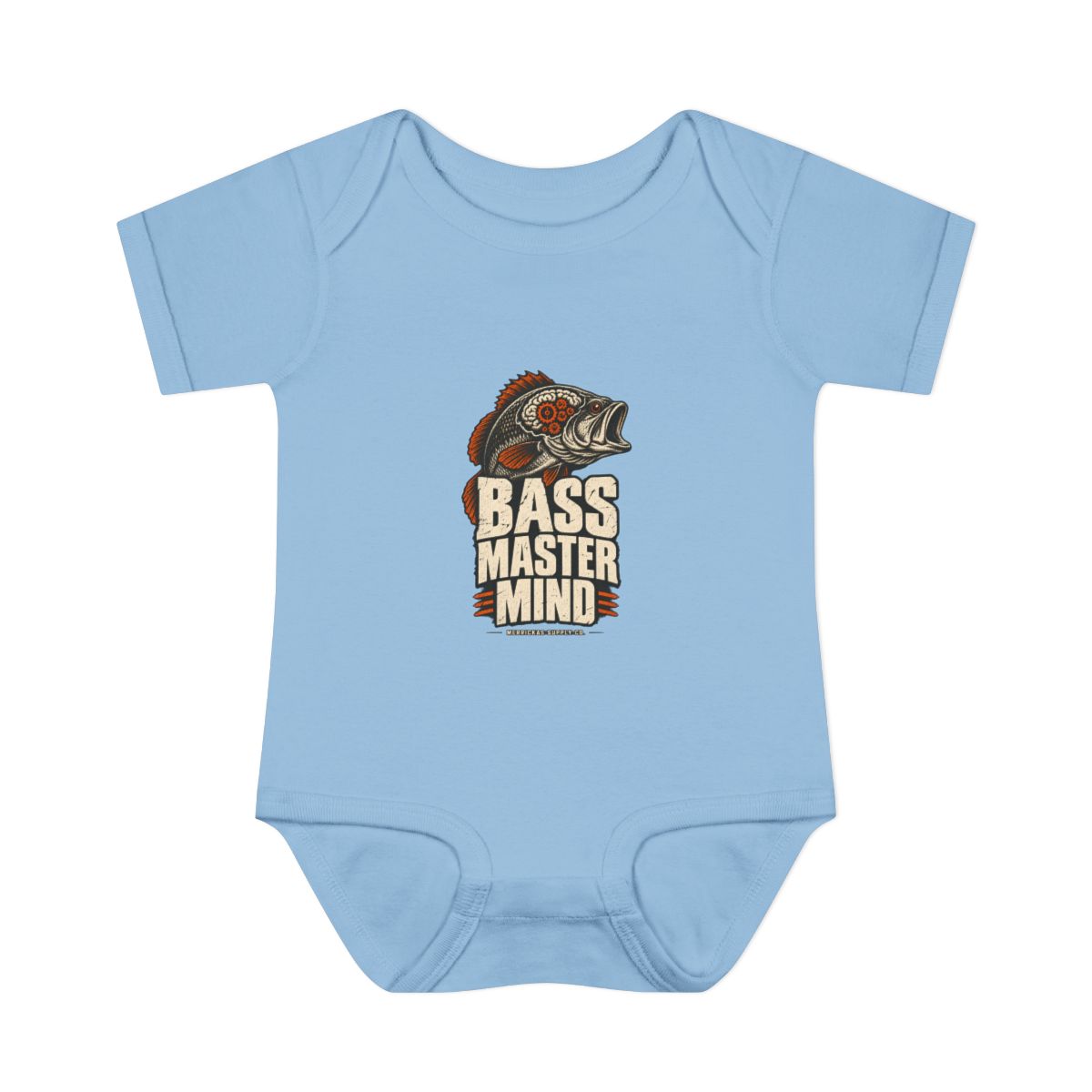 Bass Master Mind Baby Onesie
