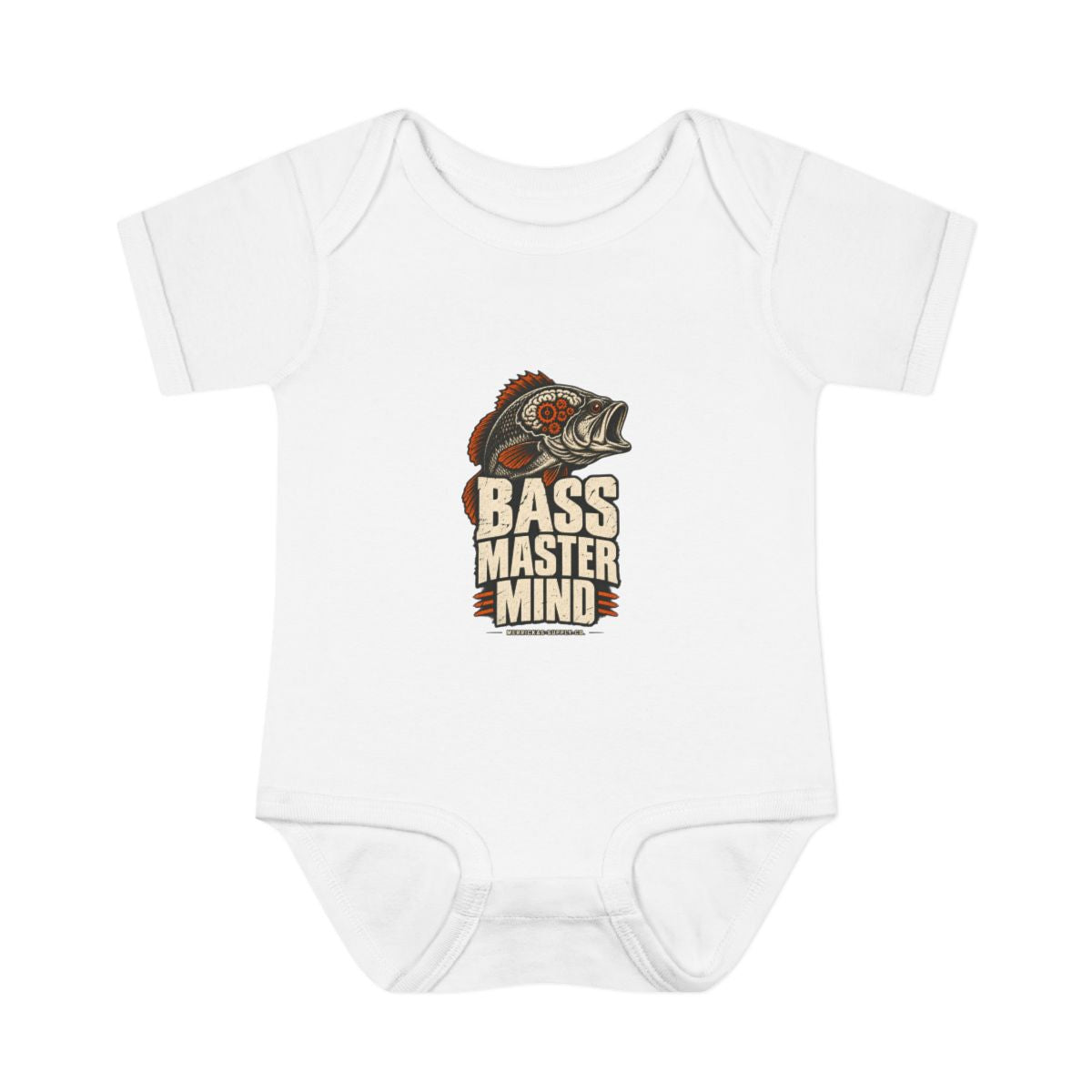 Bass Master Mind Baby Onesie