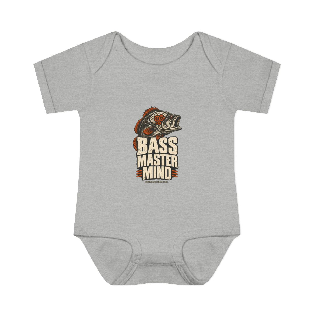 Bass Master Mind Baby Onesie