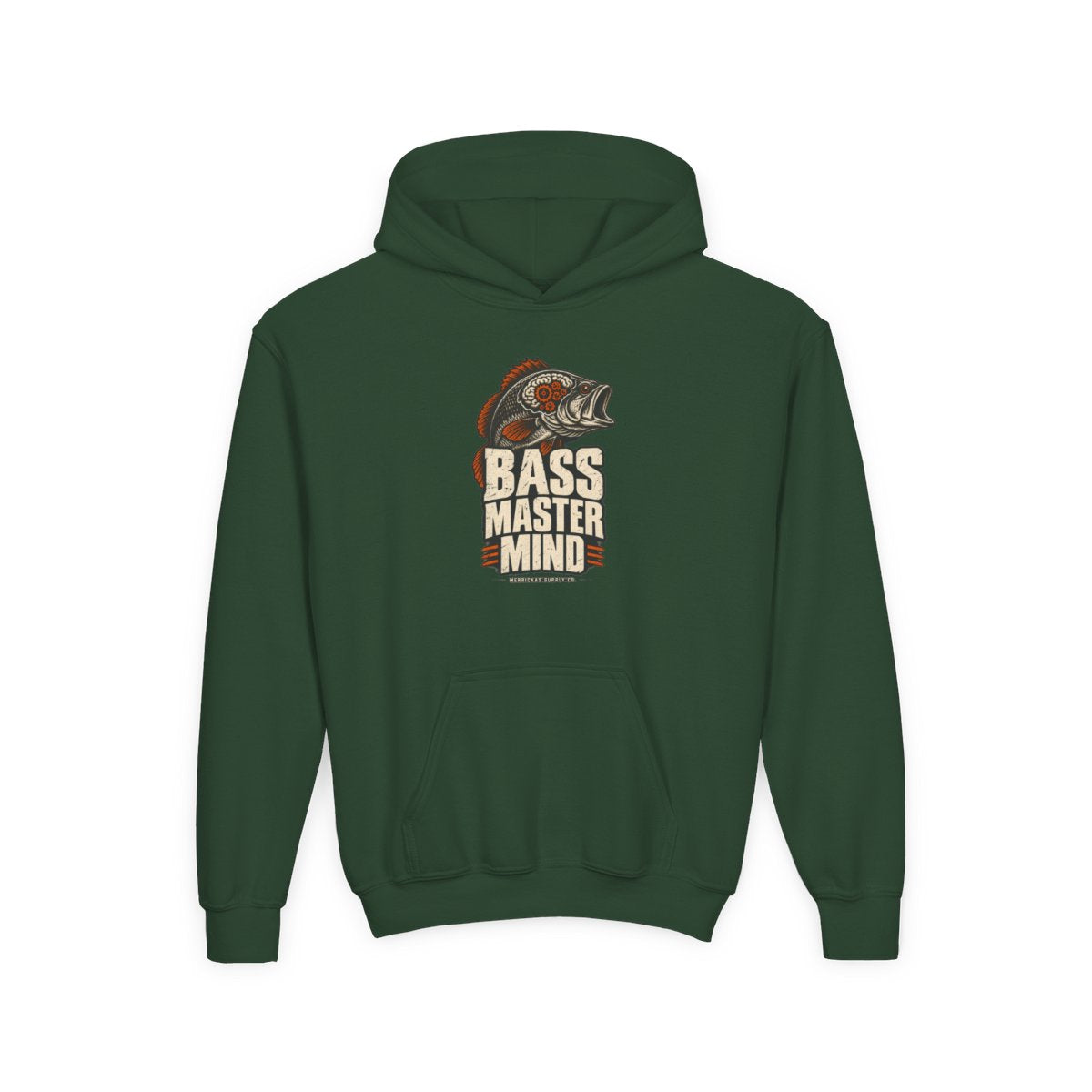 Bass Master Mind Youth Hoodie