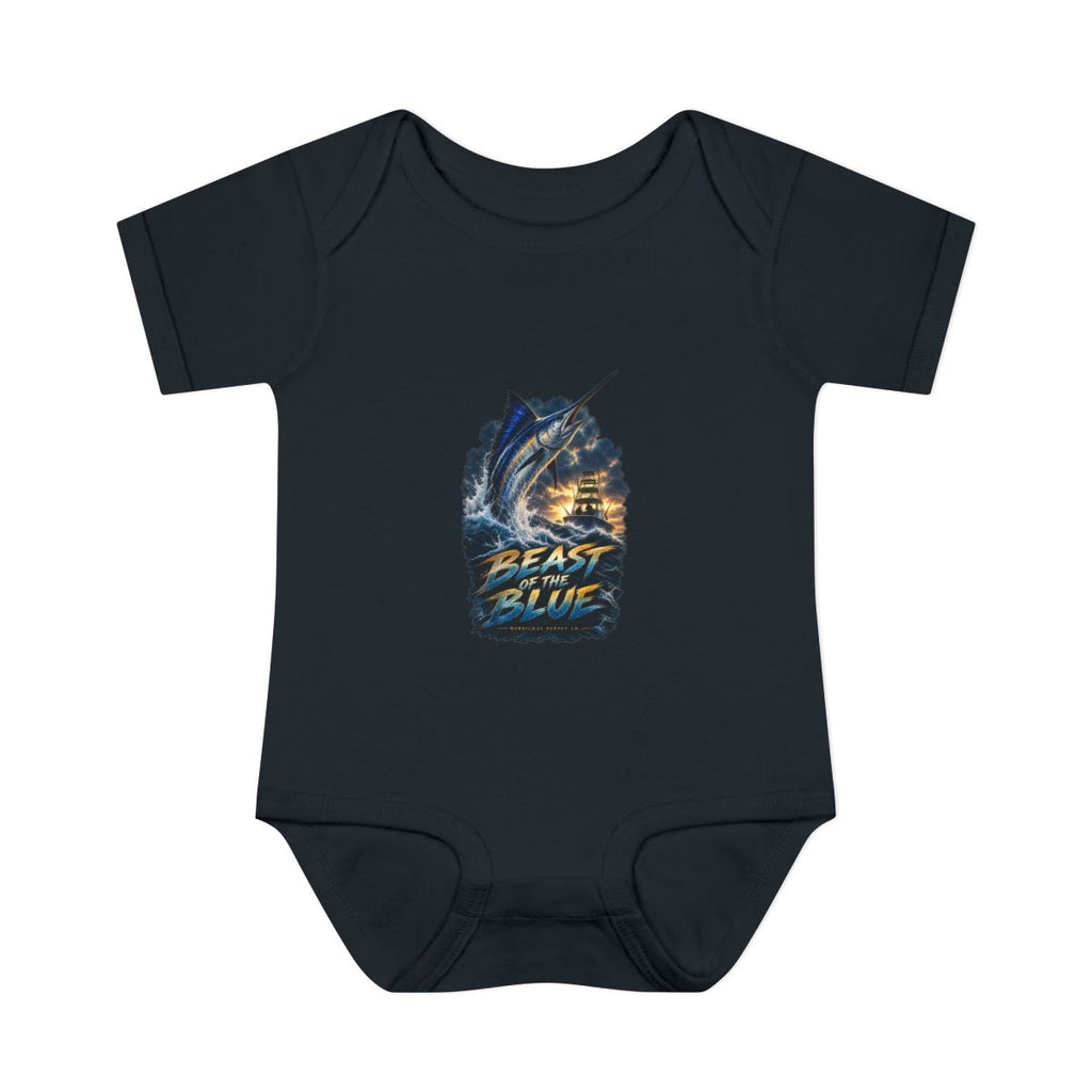 Beast Of The Blue Baby Onesie