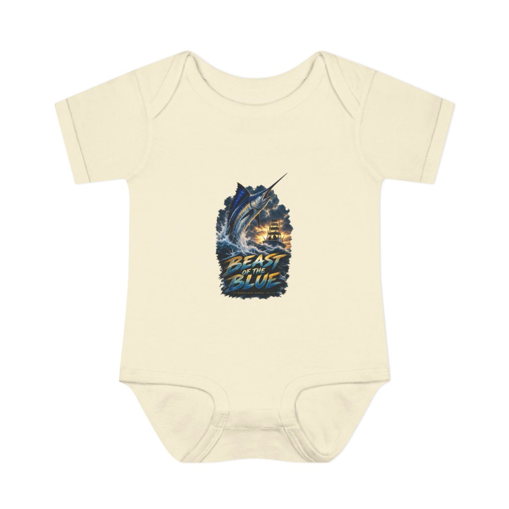 Beast Of The Blue Baby Onesie