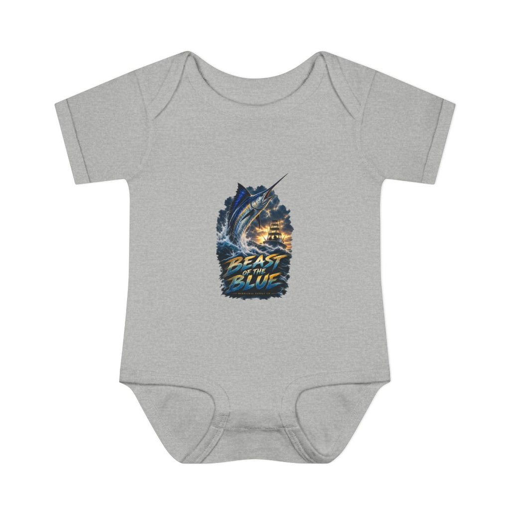 Beast Of The Blue Baby Onesie
