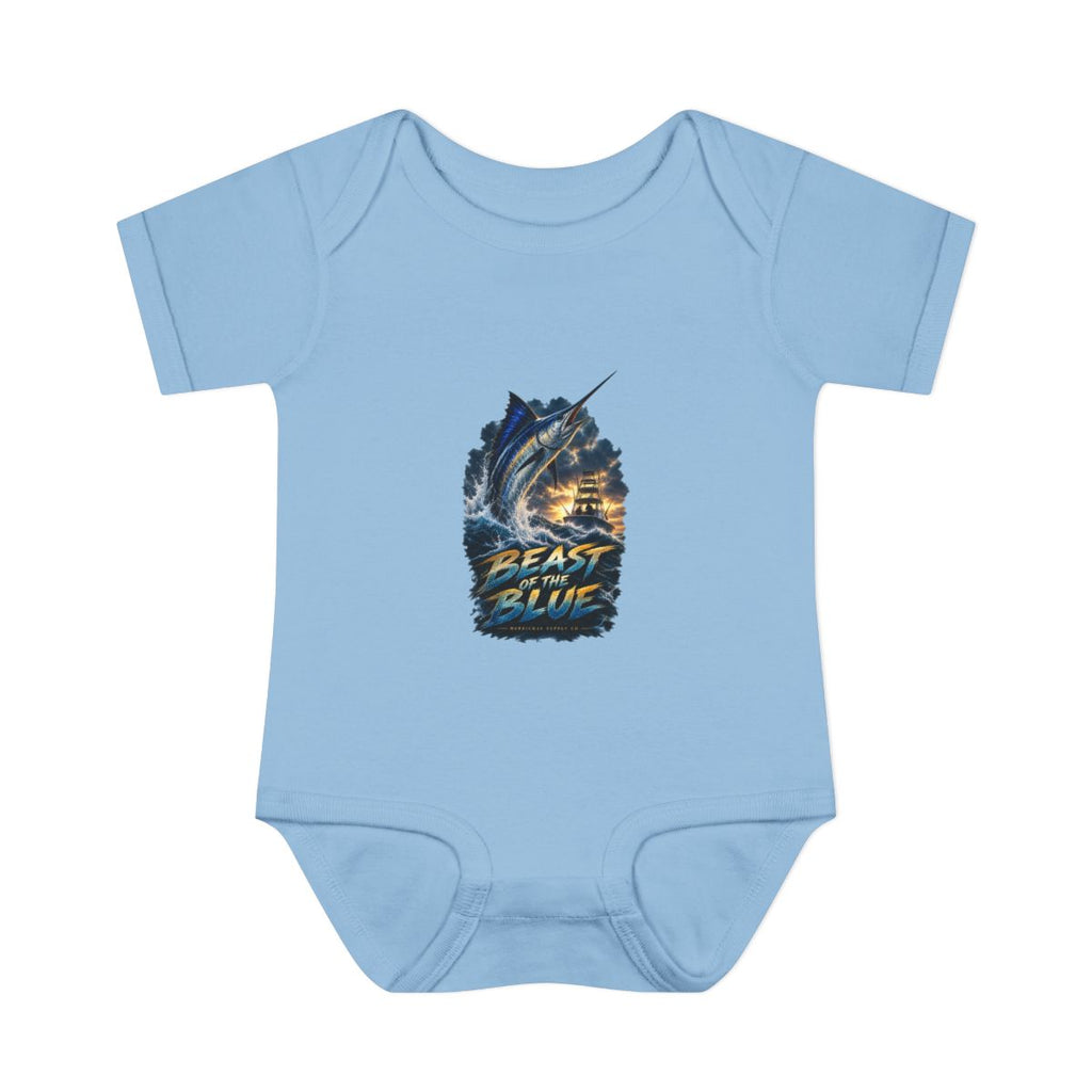 Beast Of The Blue Baby Onesie
