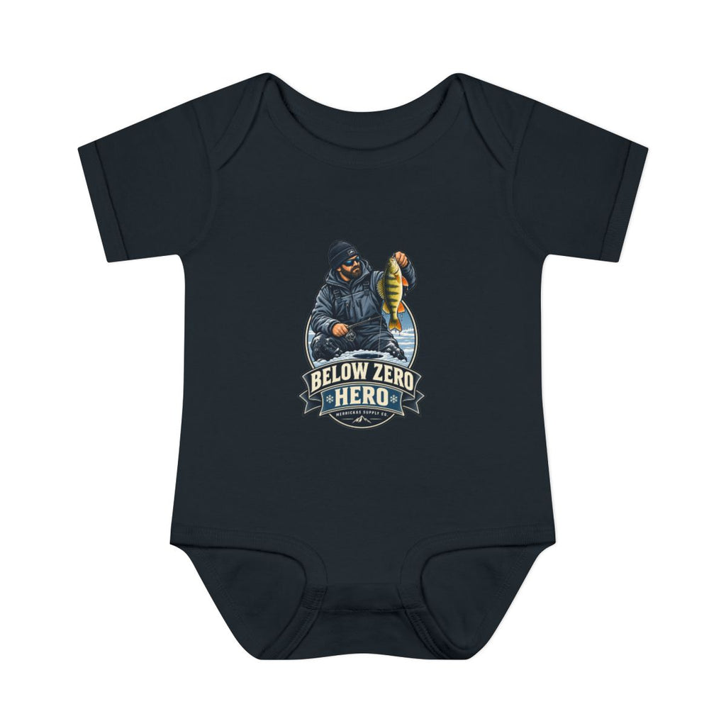 Below Zero Hero Baby Onesie