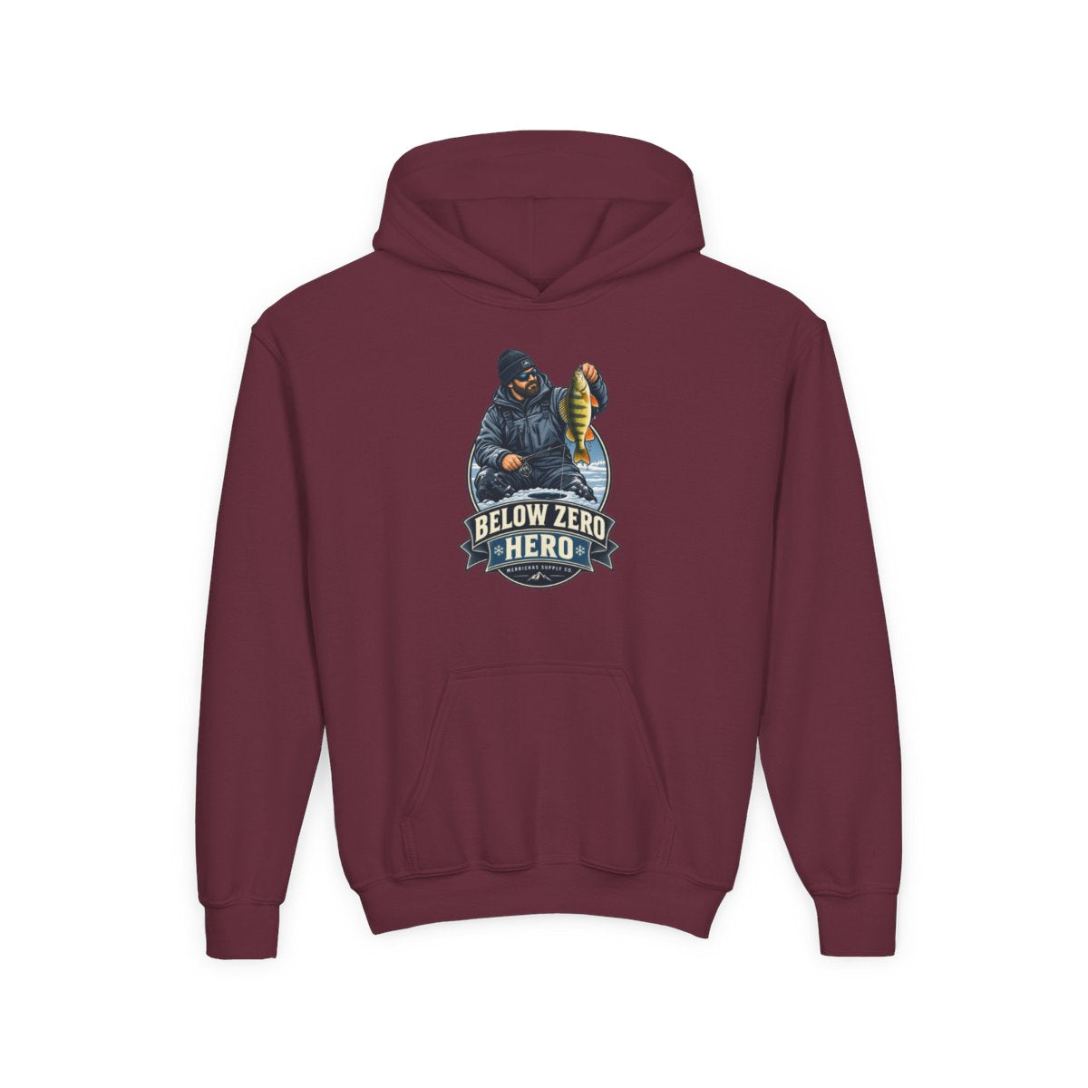 Below Zero Hero Youth Hoodie