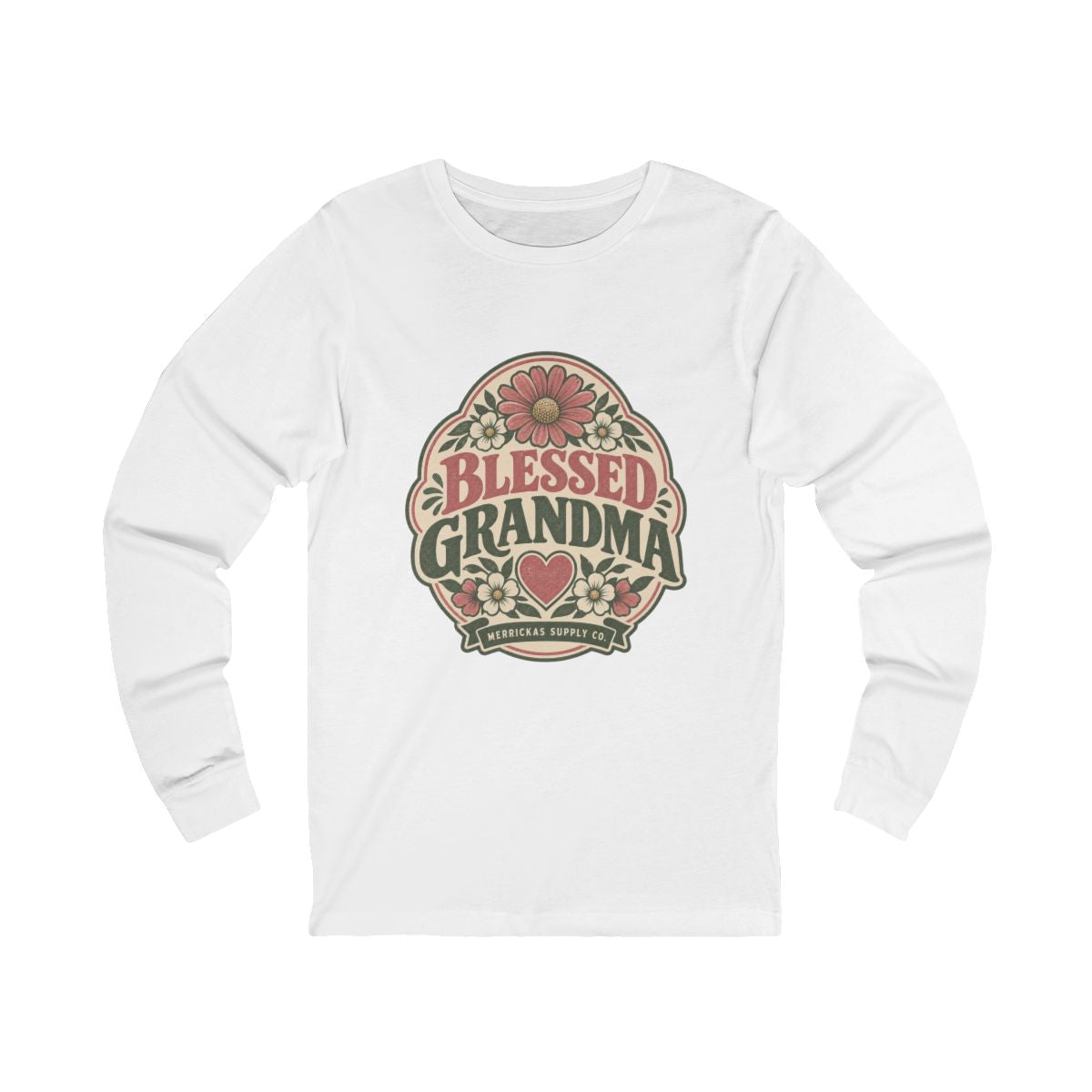 Blessed Grandma Long Sleeve Tee