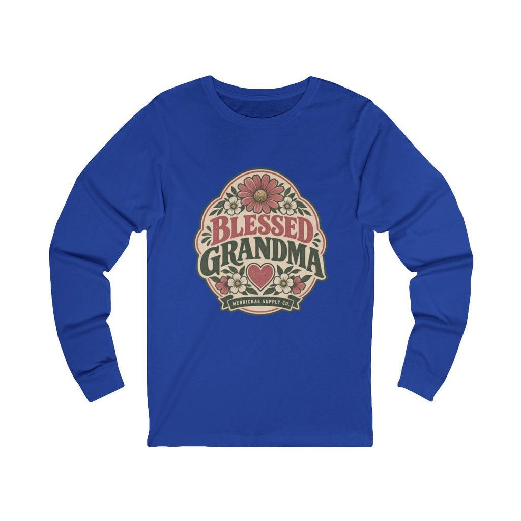Blessed Grandma Long Sleeve Tee