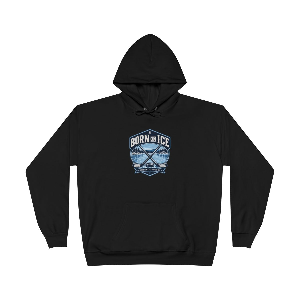 Born On Ice Blackout Hoodie