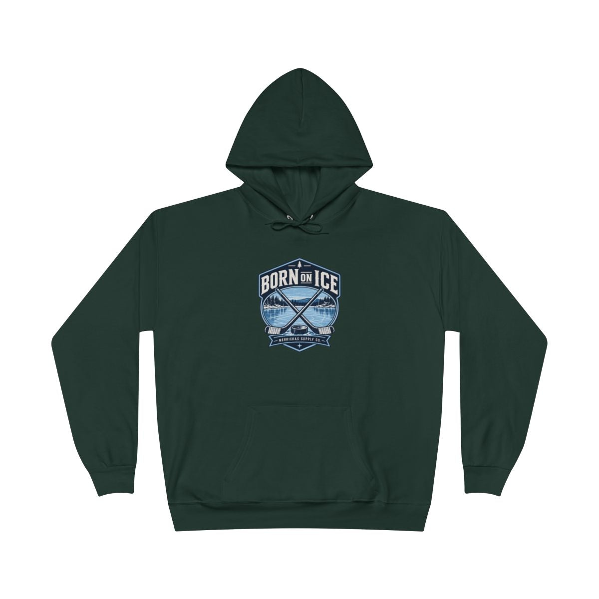 Born On Ice Blackout Hoodie