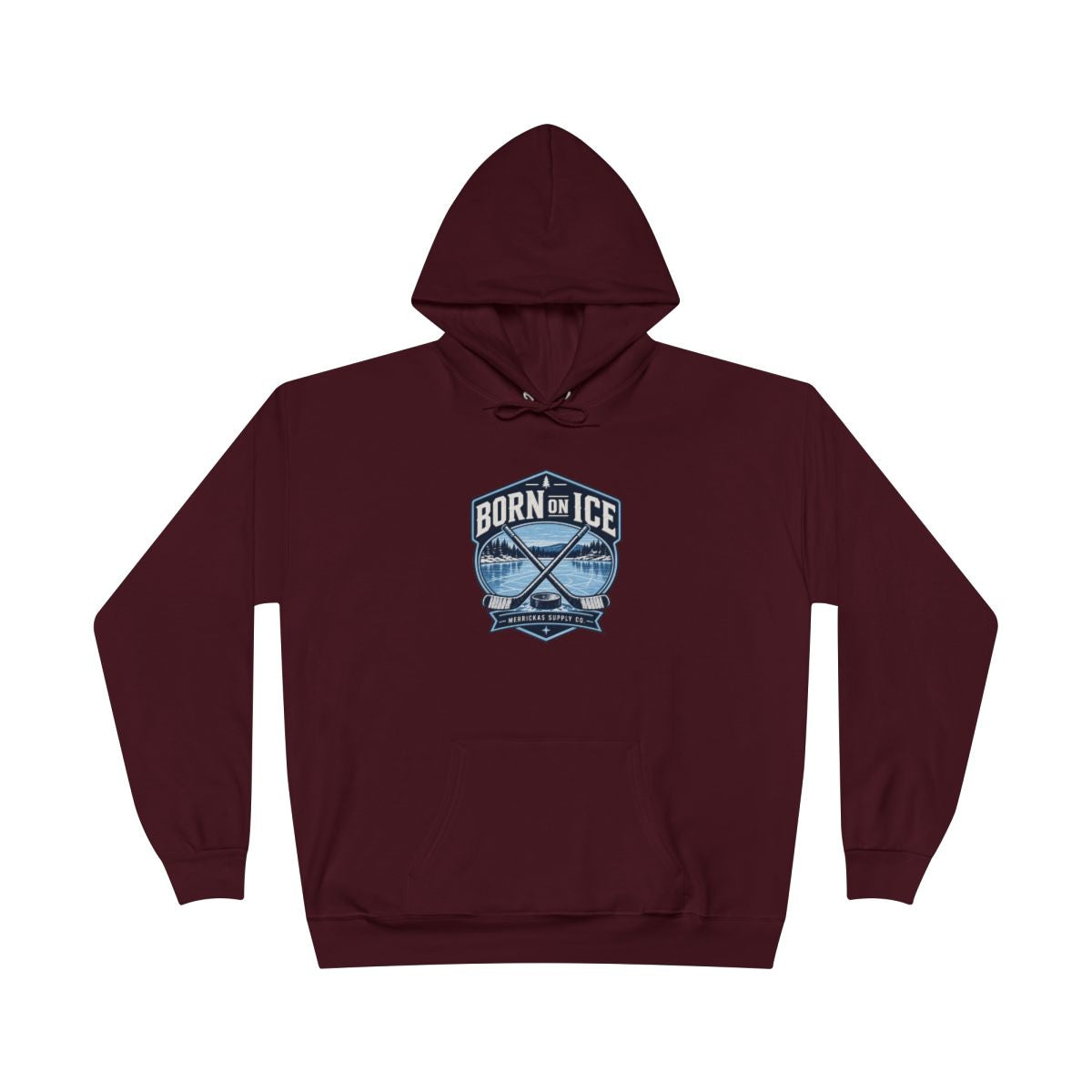 Born On Ice Blackout Hoodie