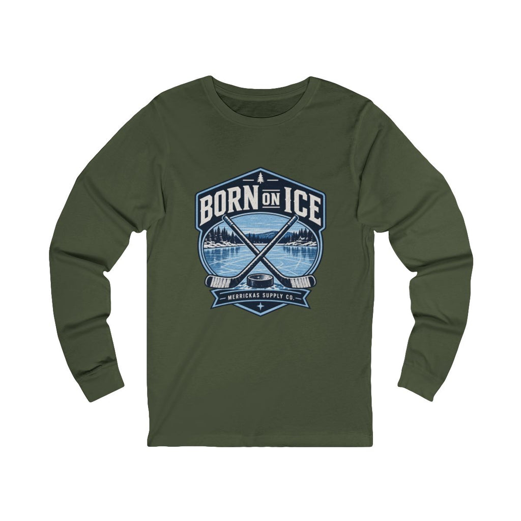 Born On Ice Long Sleeve Tee