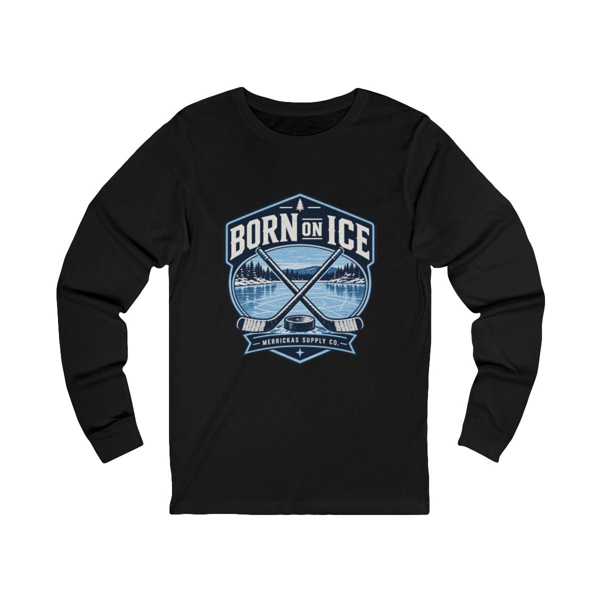 Born On Ice Long Sleeve Tee