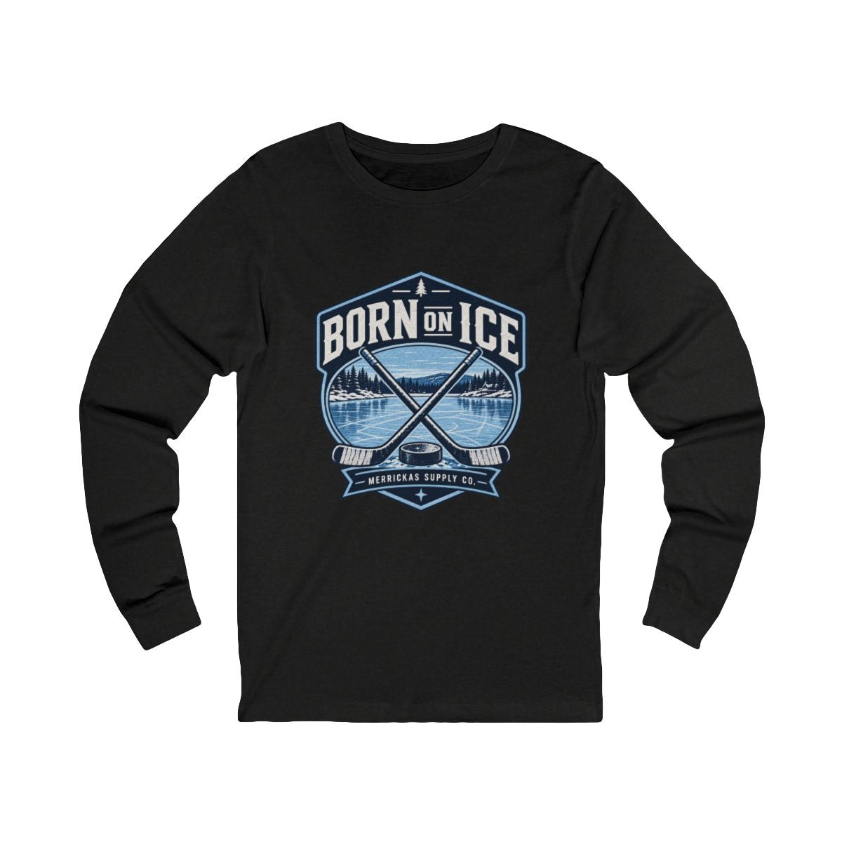 Born On Ice Long Sleeve Tee