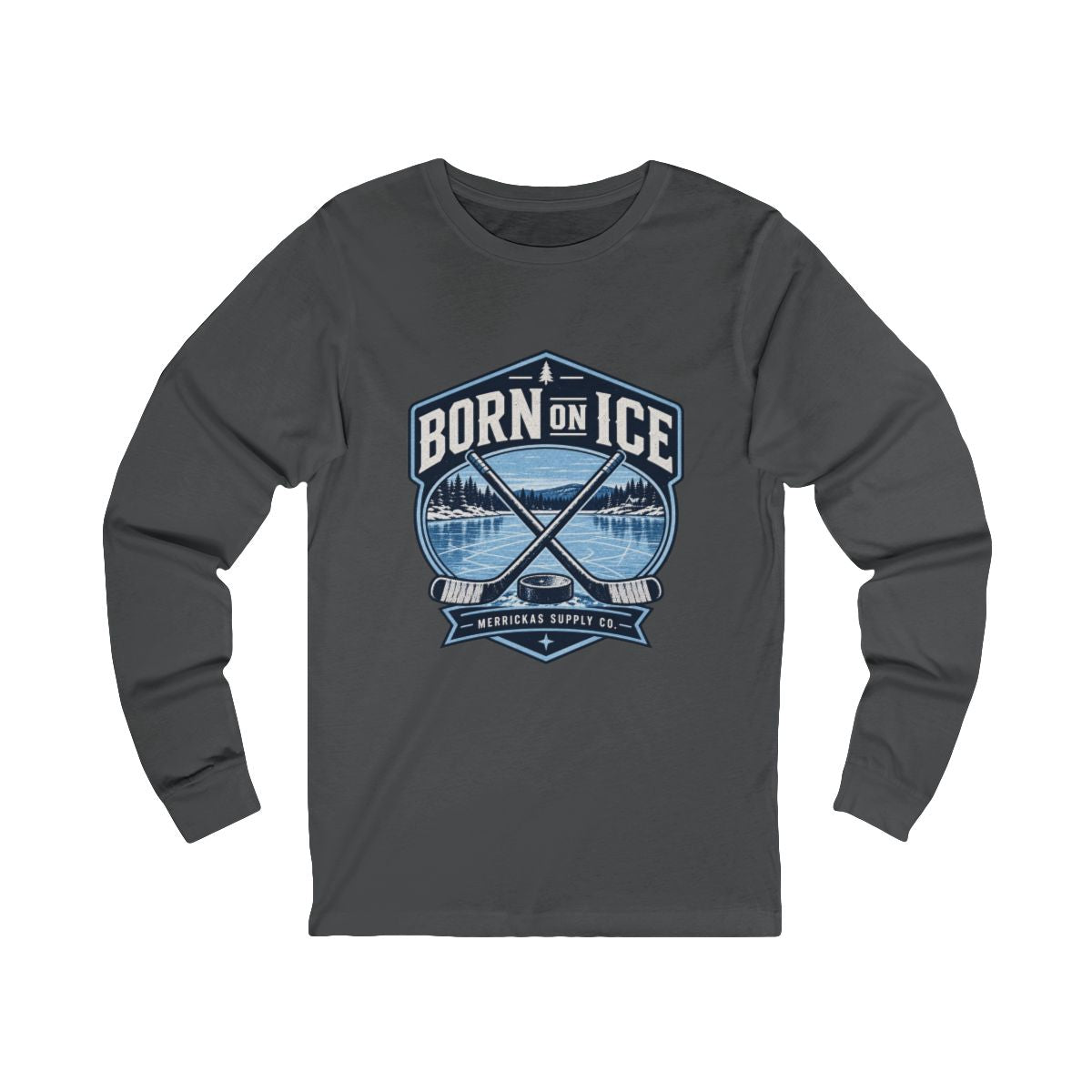 Born On Ice Long Sleeve Tee