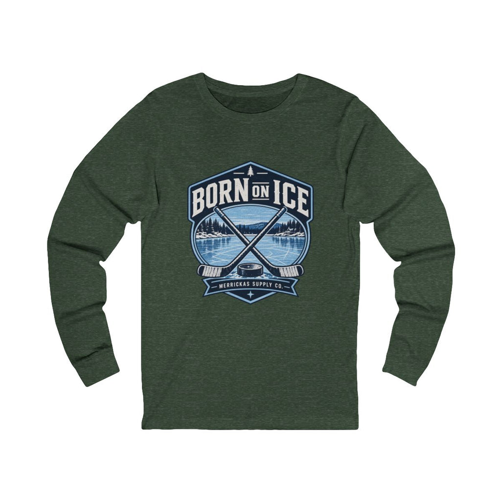 Born On Ice Long Sleeve Tee