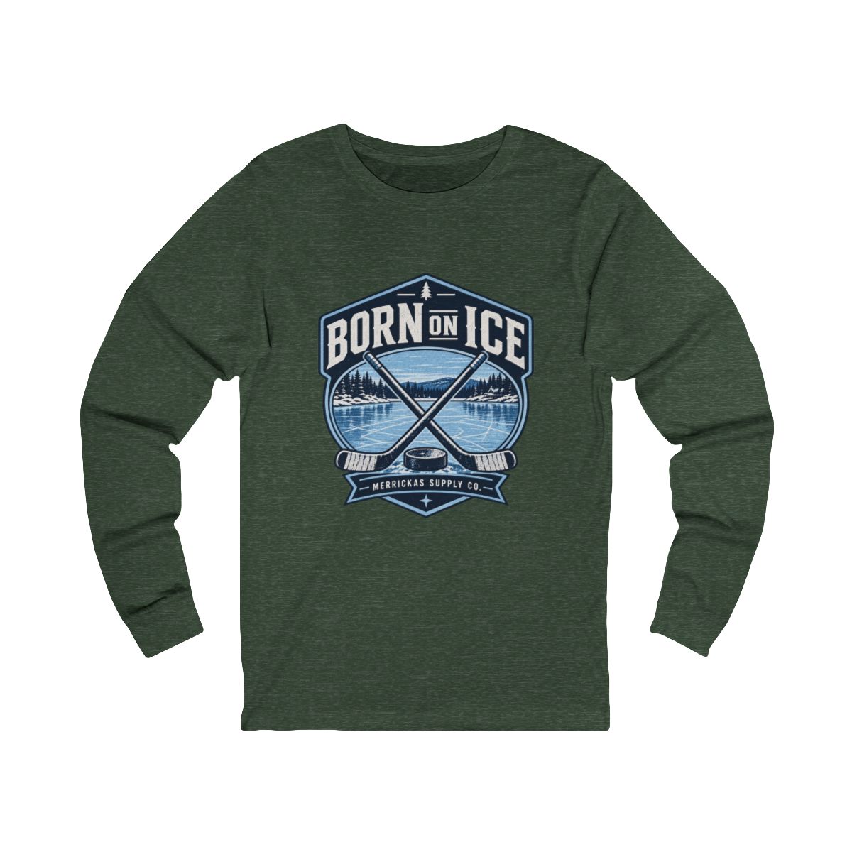 Born On Ice Long Sleeve Tee