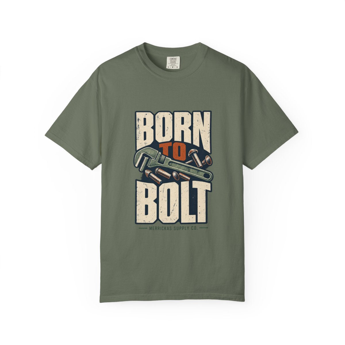 Born To Bolt Garment-Dyed Tee