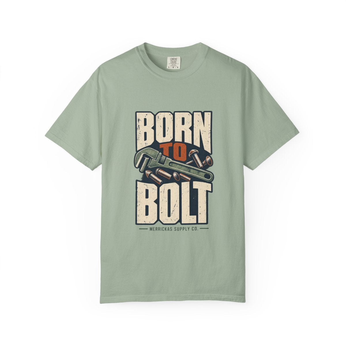 Born To Bolt Garment-Dyed Tee