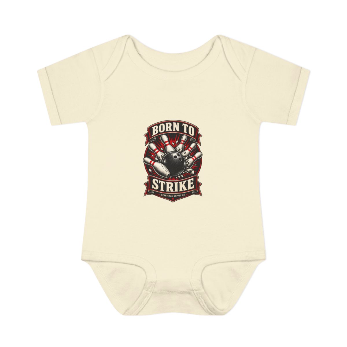 Born To Strike Baby Onesie