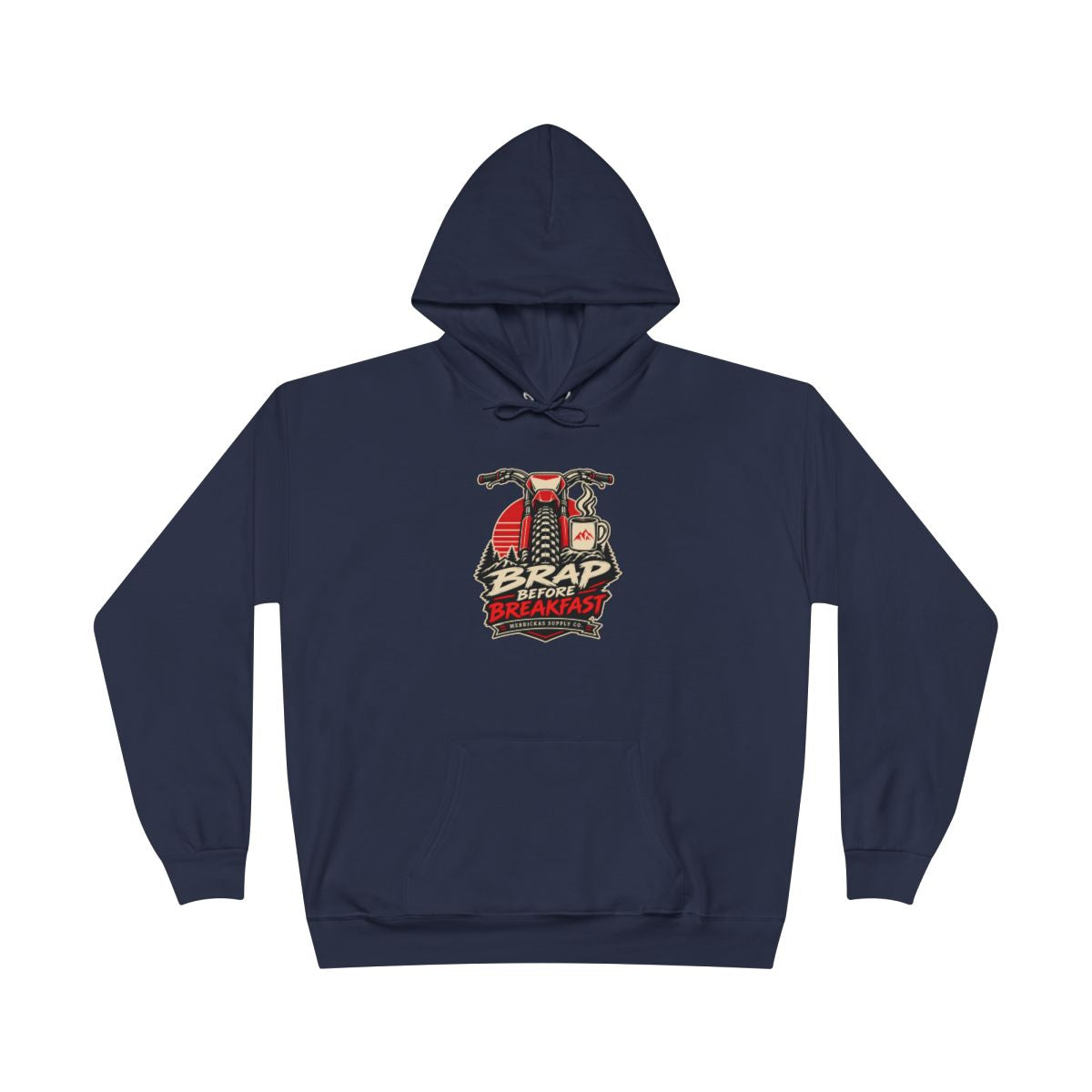Brap Before Breakfast Blackout Hoodie
