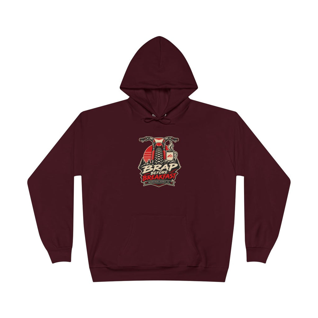 Brap Before Breakfast Blackout Hoodie