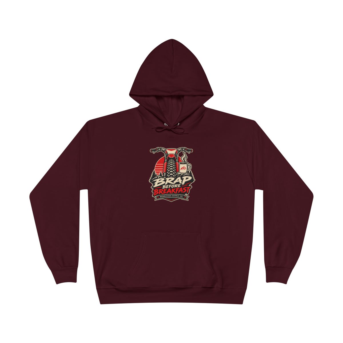 Brap Before Breakfast Blackout Hoodie