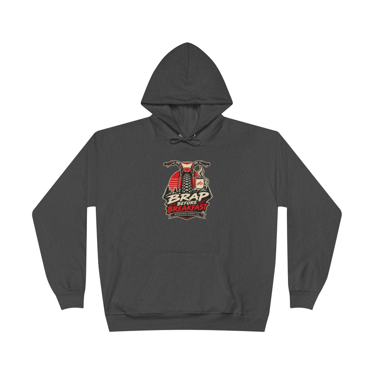 Brap Before Breakfast Blackout Hoodie