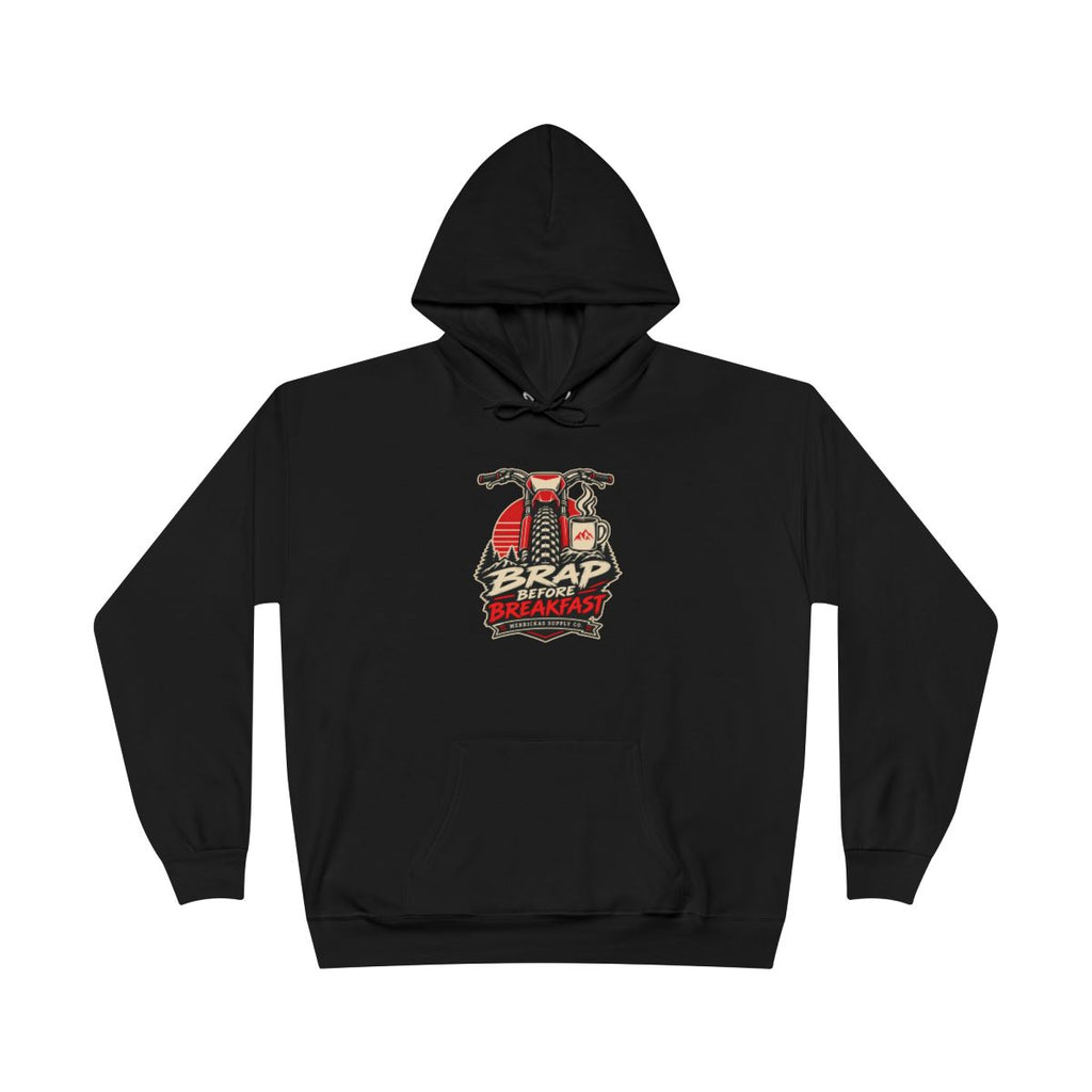 Brap Before Breakfast Blackout Hoodie