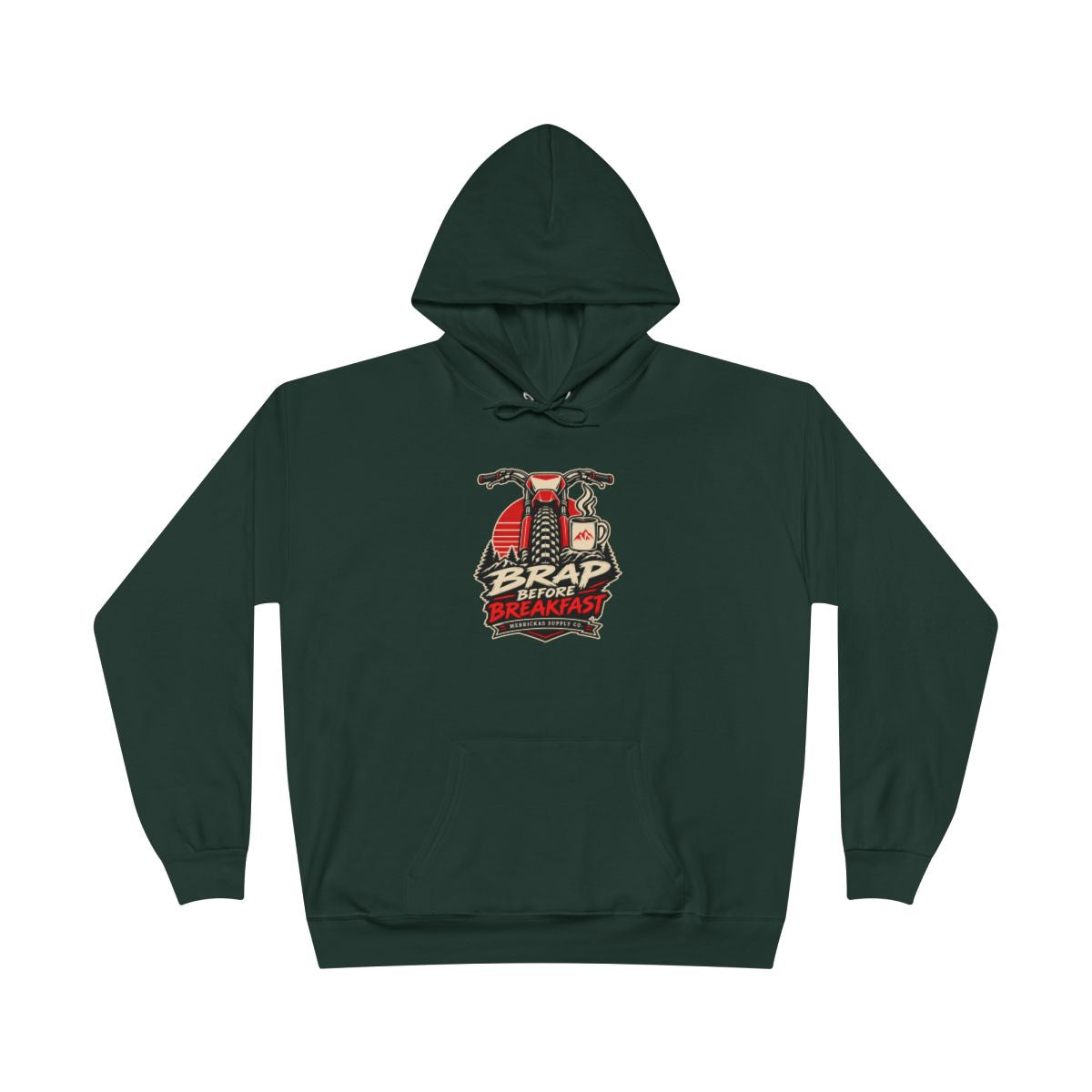 Brap Before Breakfast Blackout Hoodie