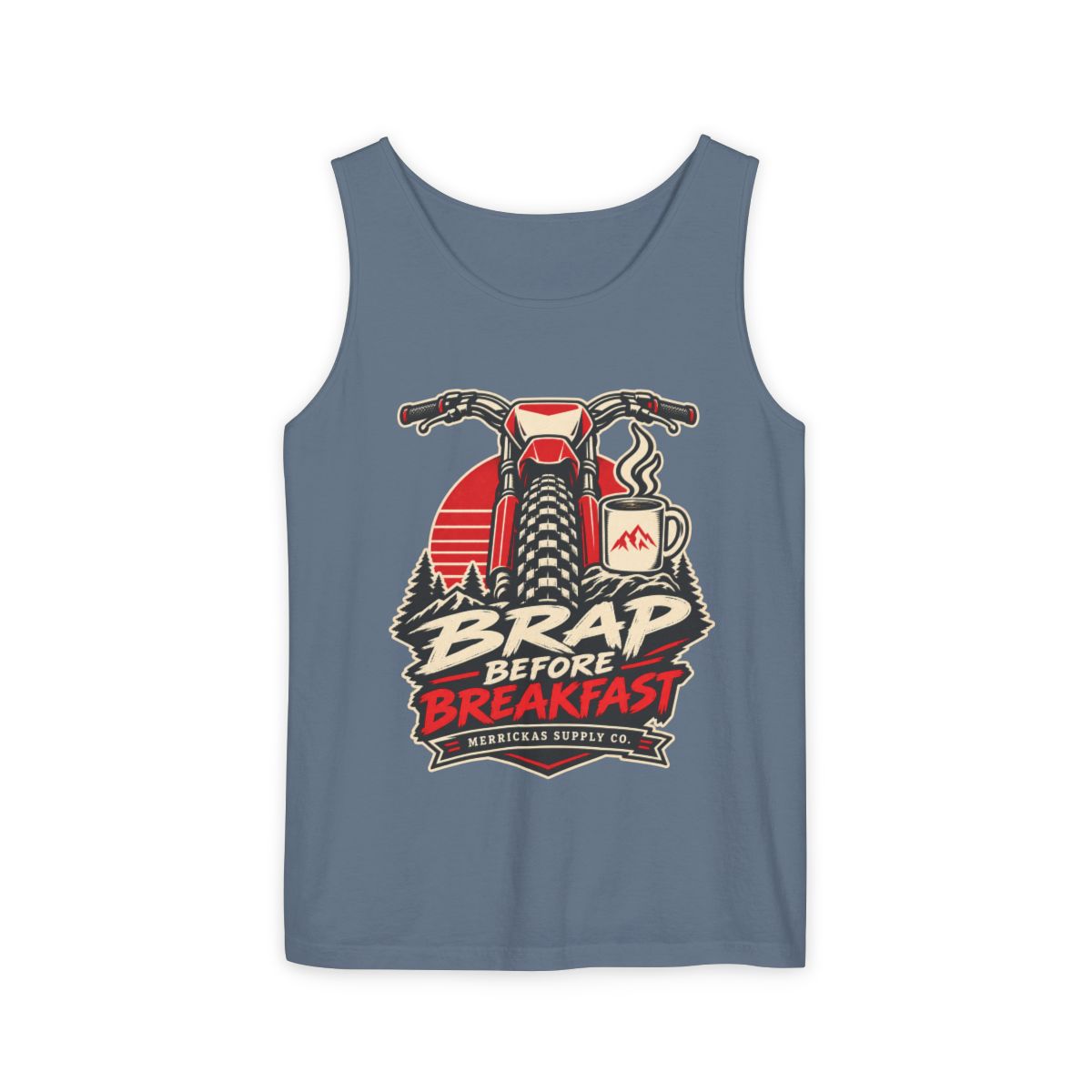 Brap Before Breakfast Garment-Dyed Tank