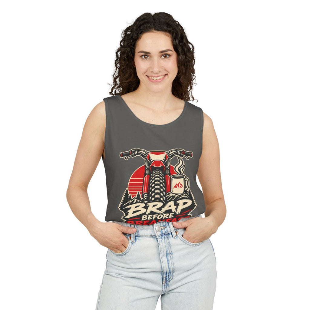 Brap Before Breakfast Garment-Dyed Tank