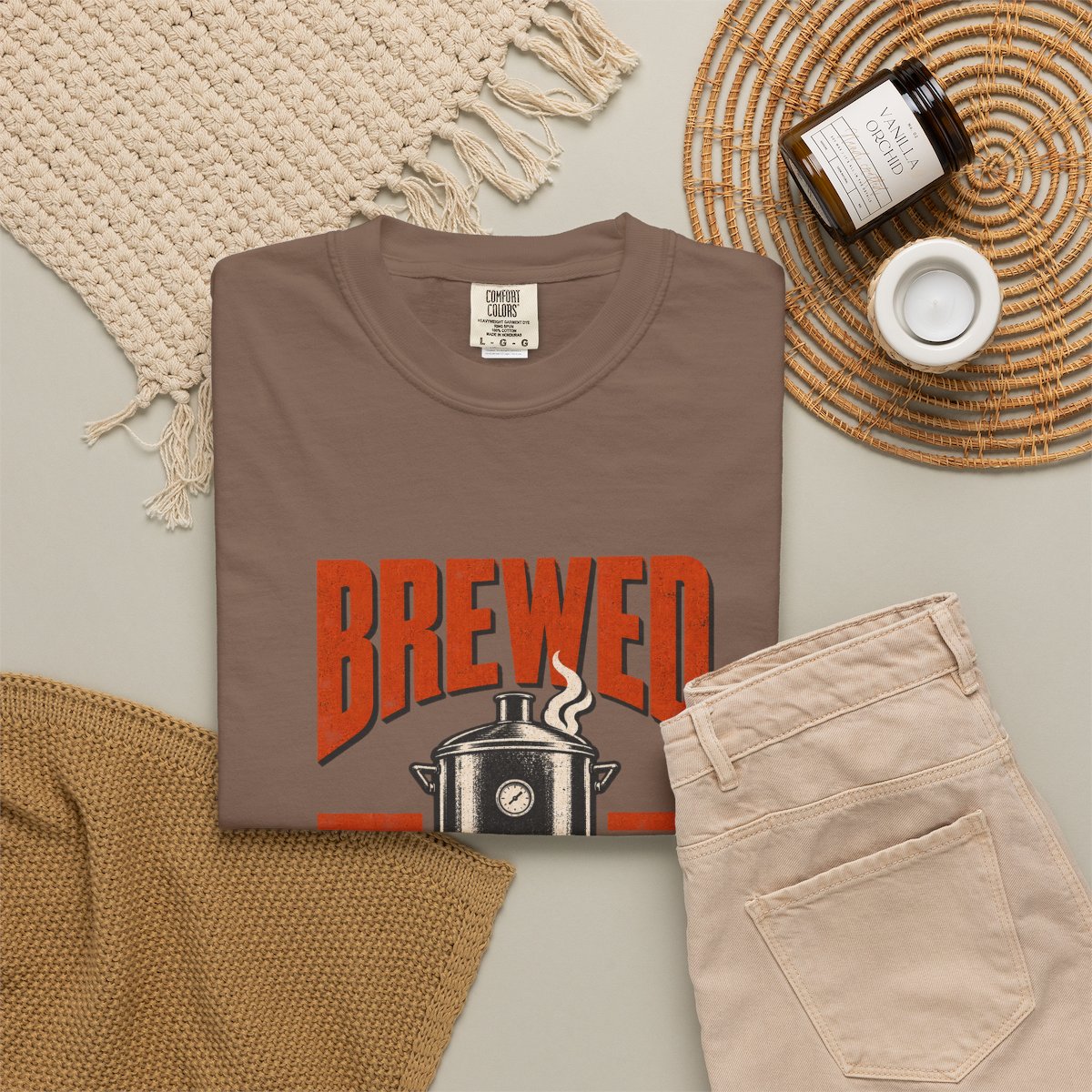 Brewed Not Stirred Garment-Dyed Tee