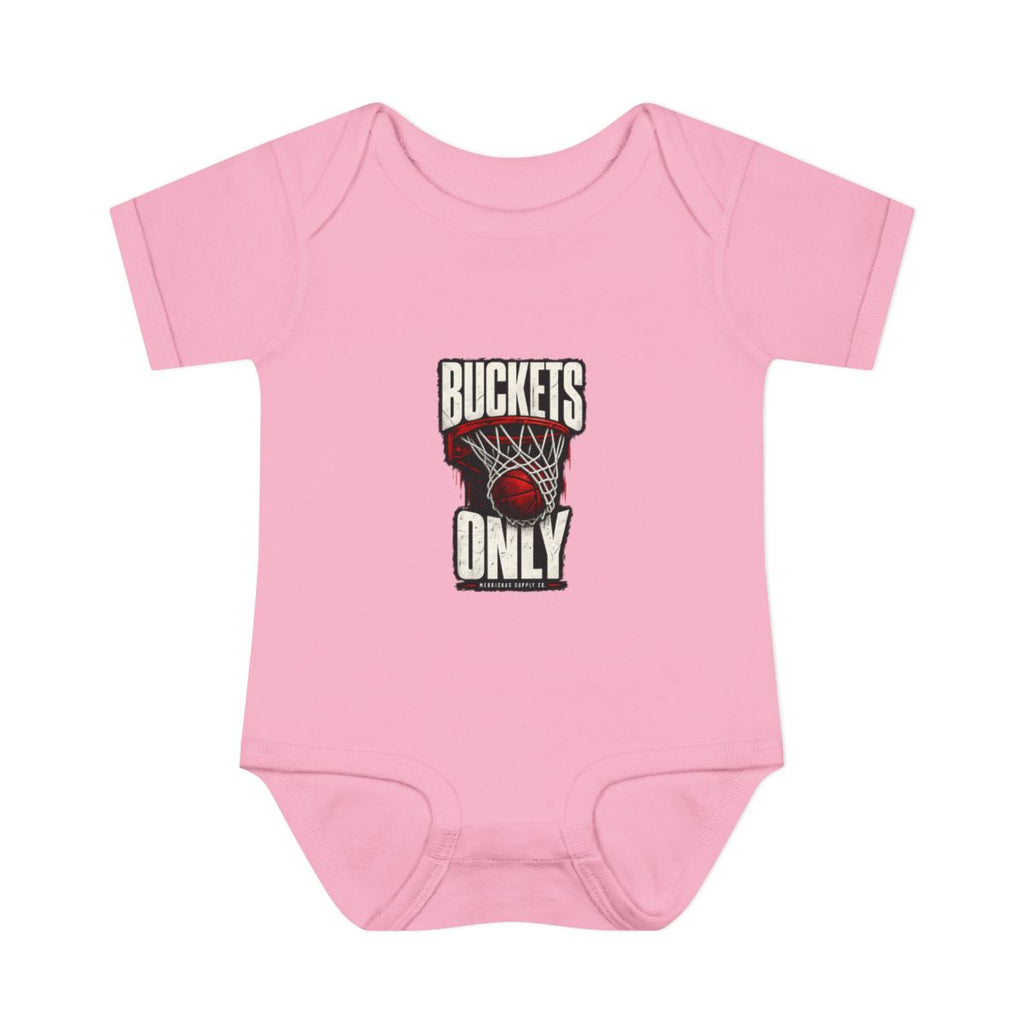 Buckets Only Baby Onesie