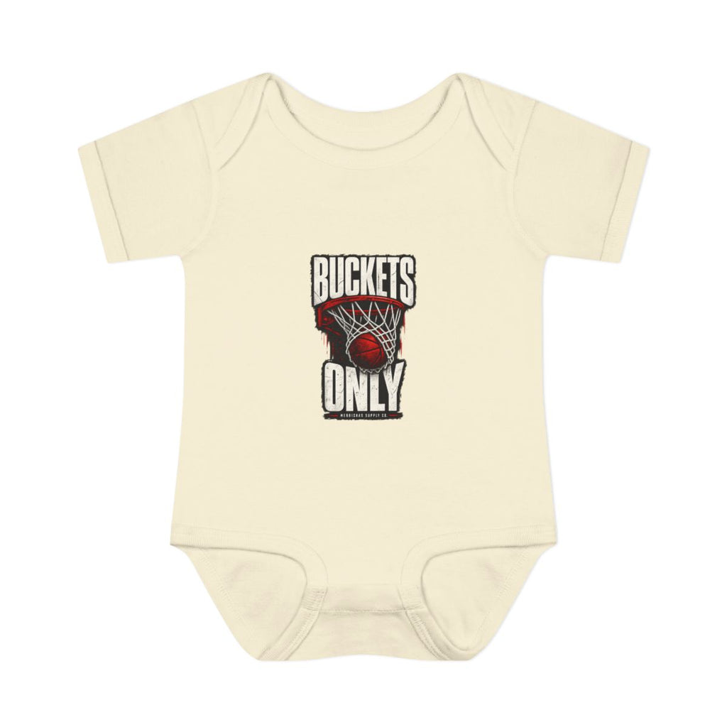 Buckets Only Baby Onesie