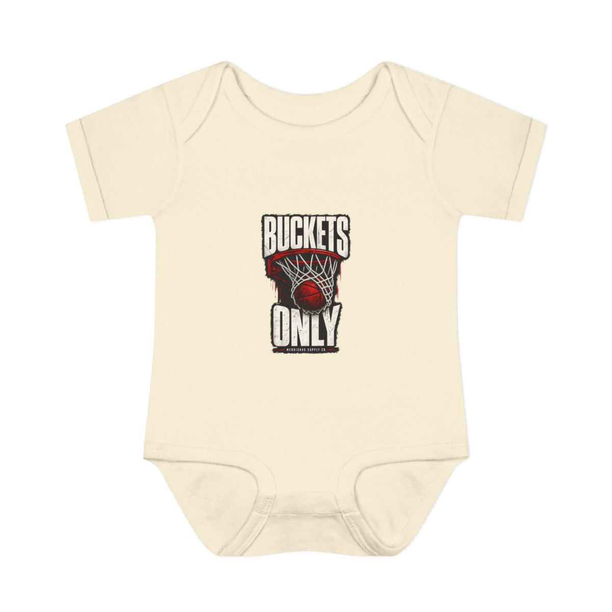 Buckets Only Baby Onesie