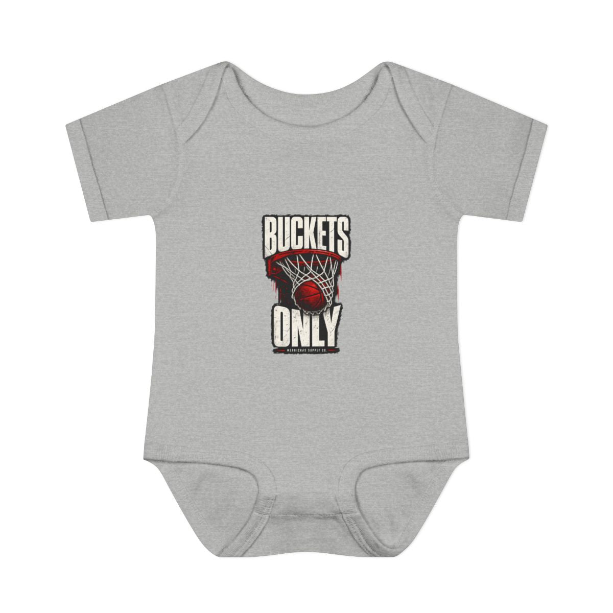 Buckets Only Baby Onesie