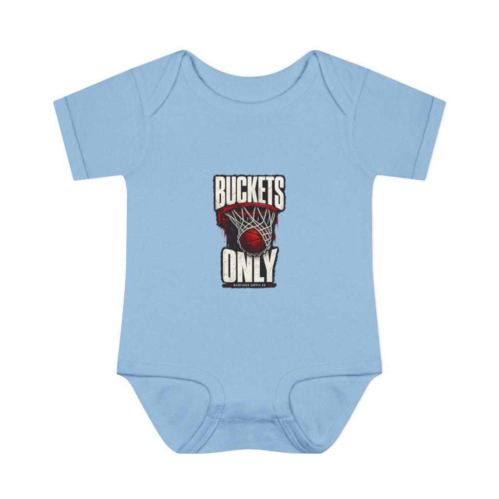 Buckets Only Baby Onesie